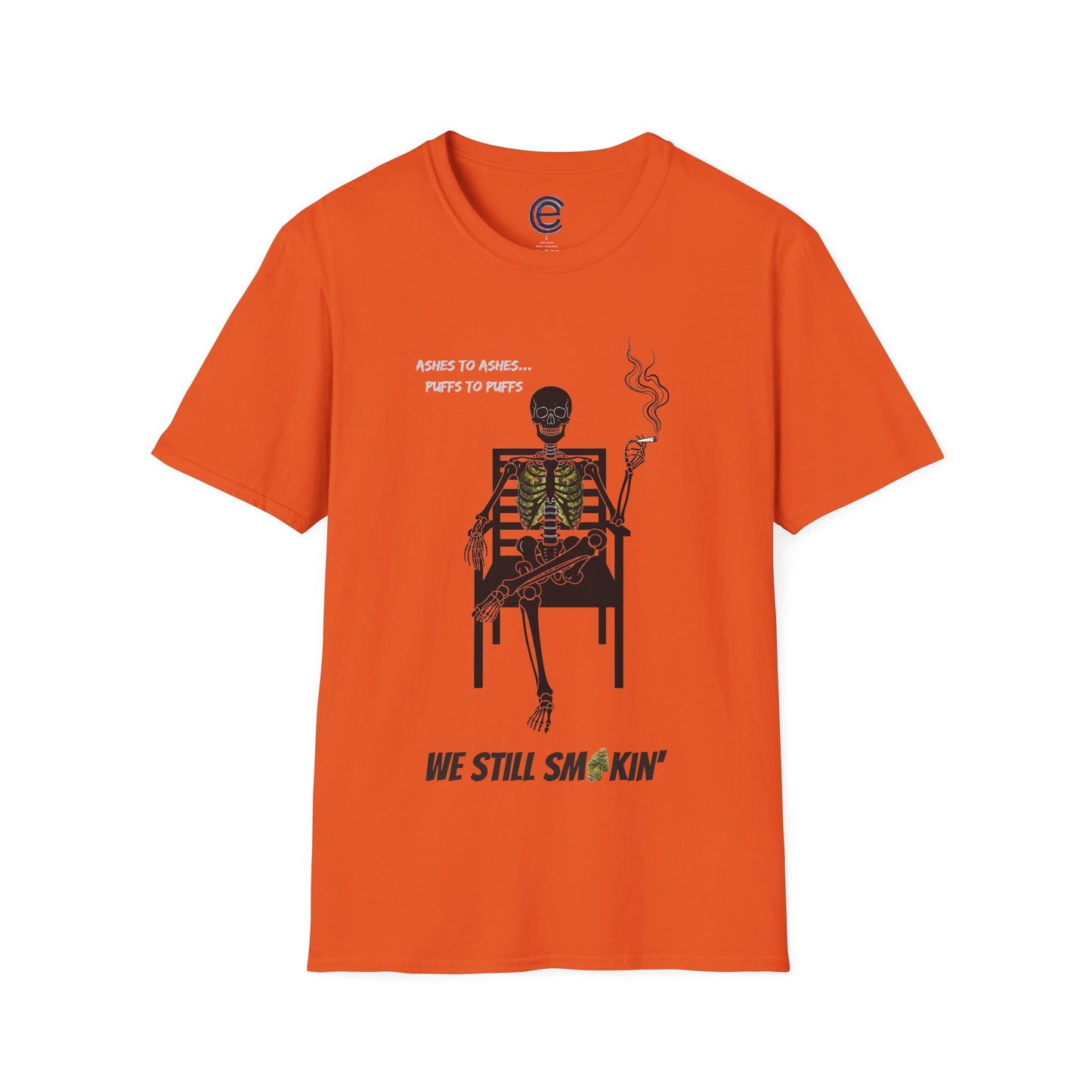 Still Smokin' v2 - Heather Indigo Graphic T-Shirt