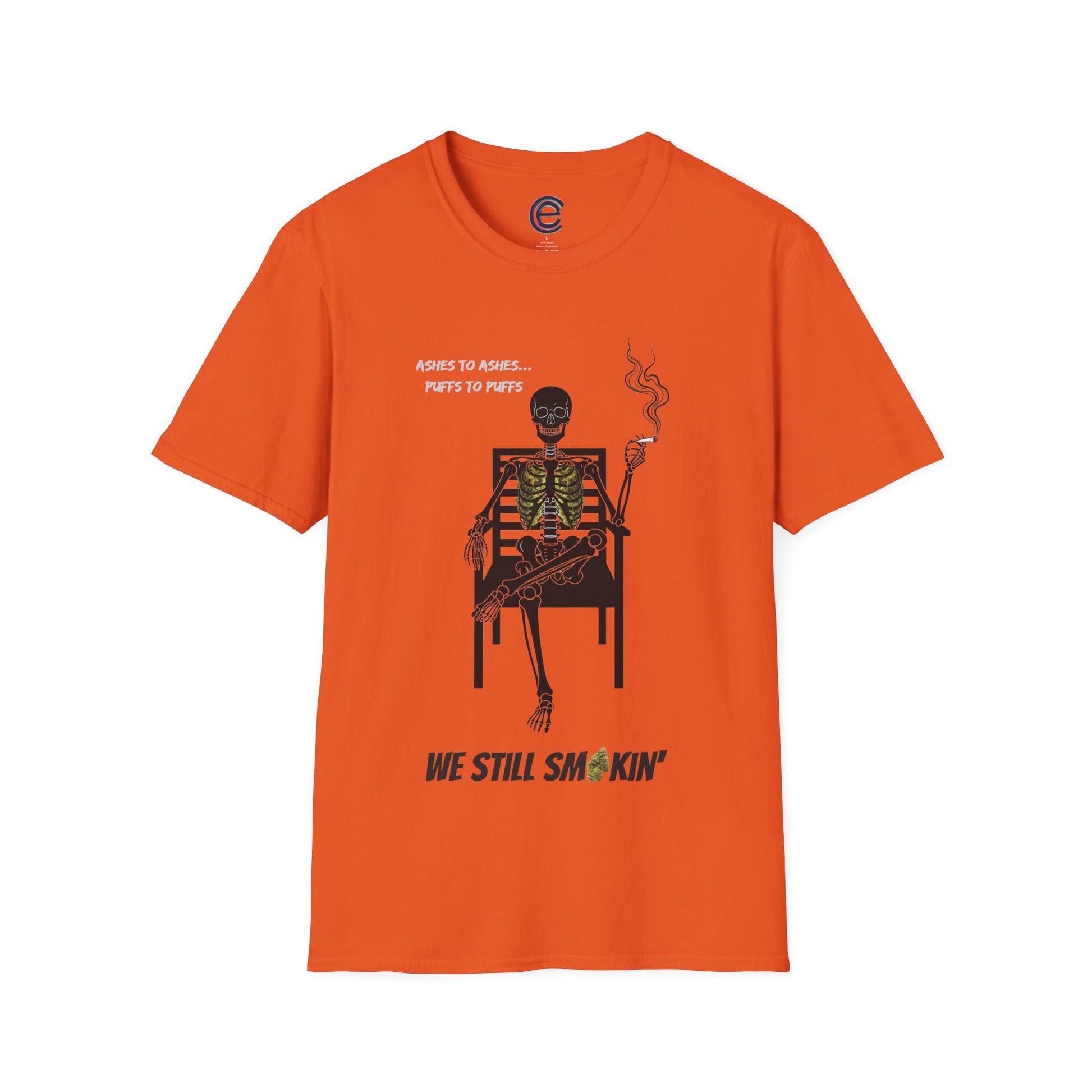 Still Smokin' v2 - Heather Indigo Graphic T-Shirt