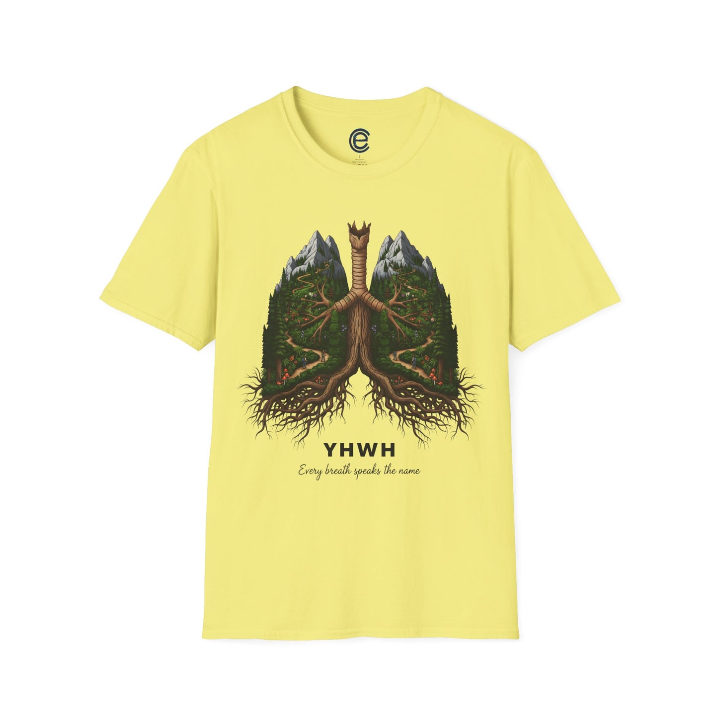 YHWH - Every Breath Connects Us All T-Shirt