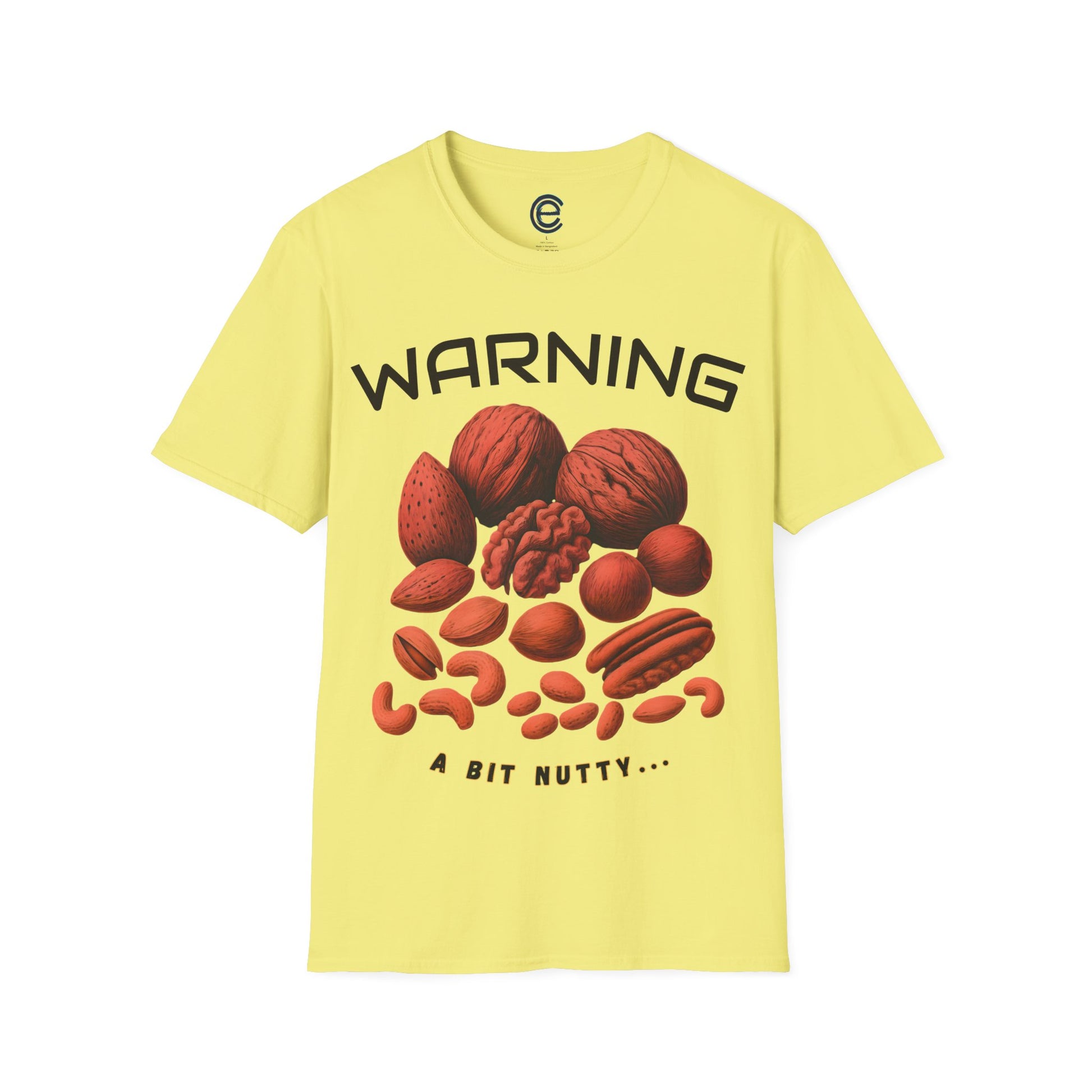 A Bit Nutty - Cornsilk Graphic T-Shirt