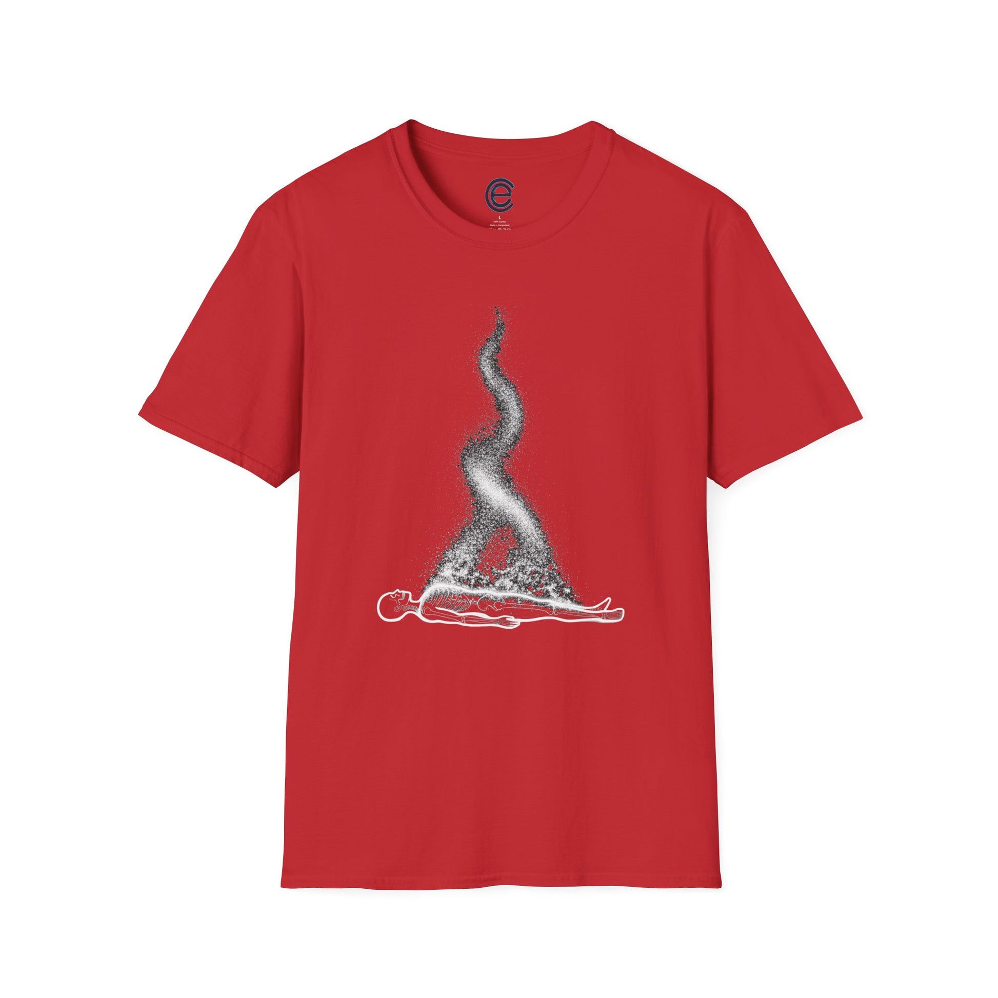 Ashes To Ashes - Red Graphic T-Shirt