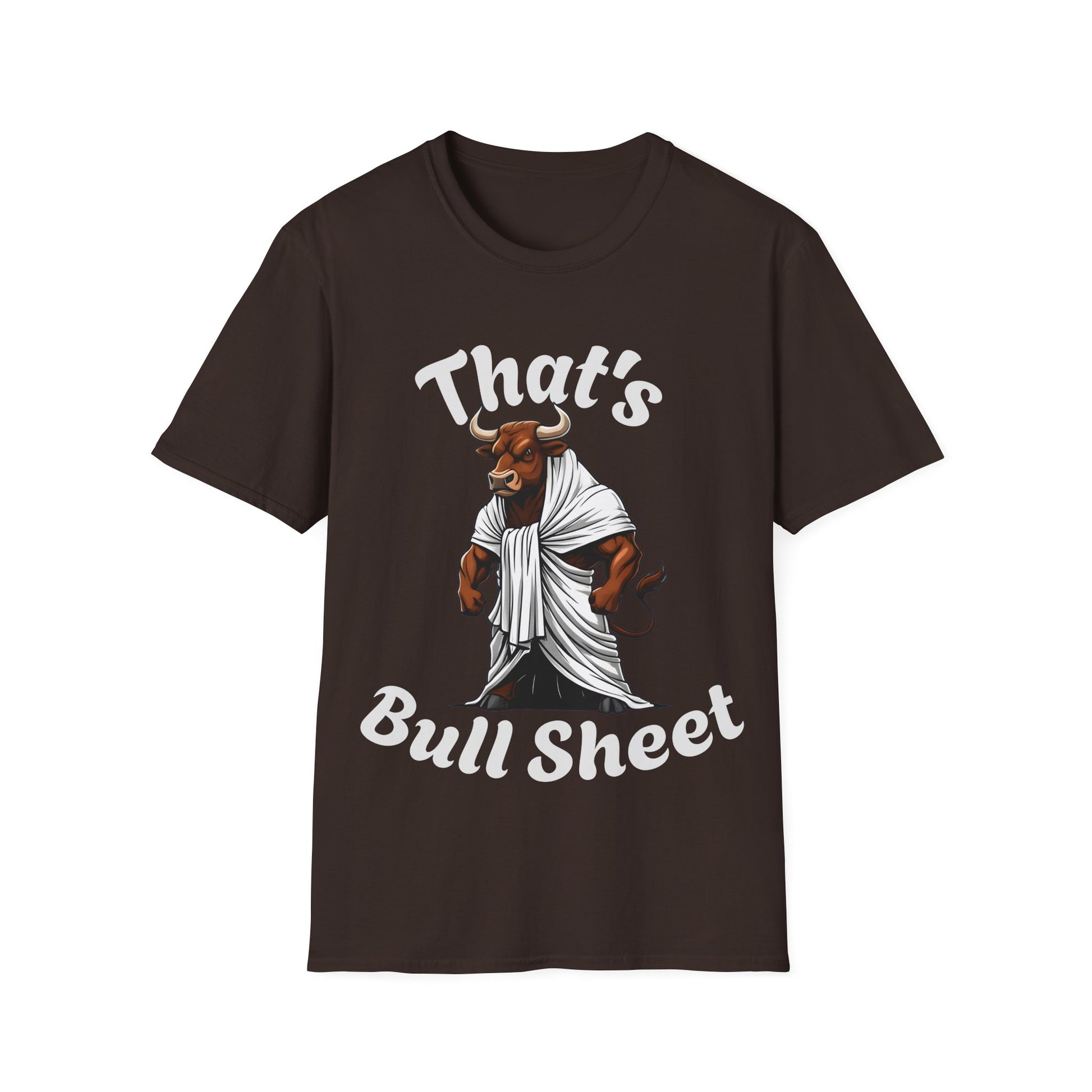Bull Sheet - Dark Chocolate Graphic T-Shirt