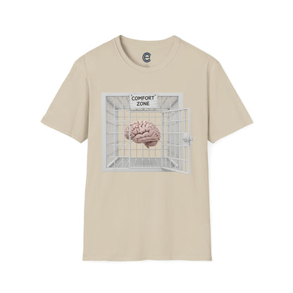 Comfort Zone Illusion - Sand Graphic T-Shirt