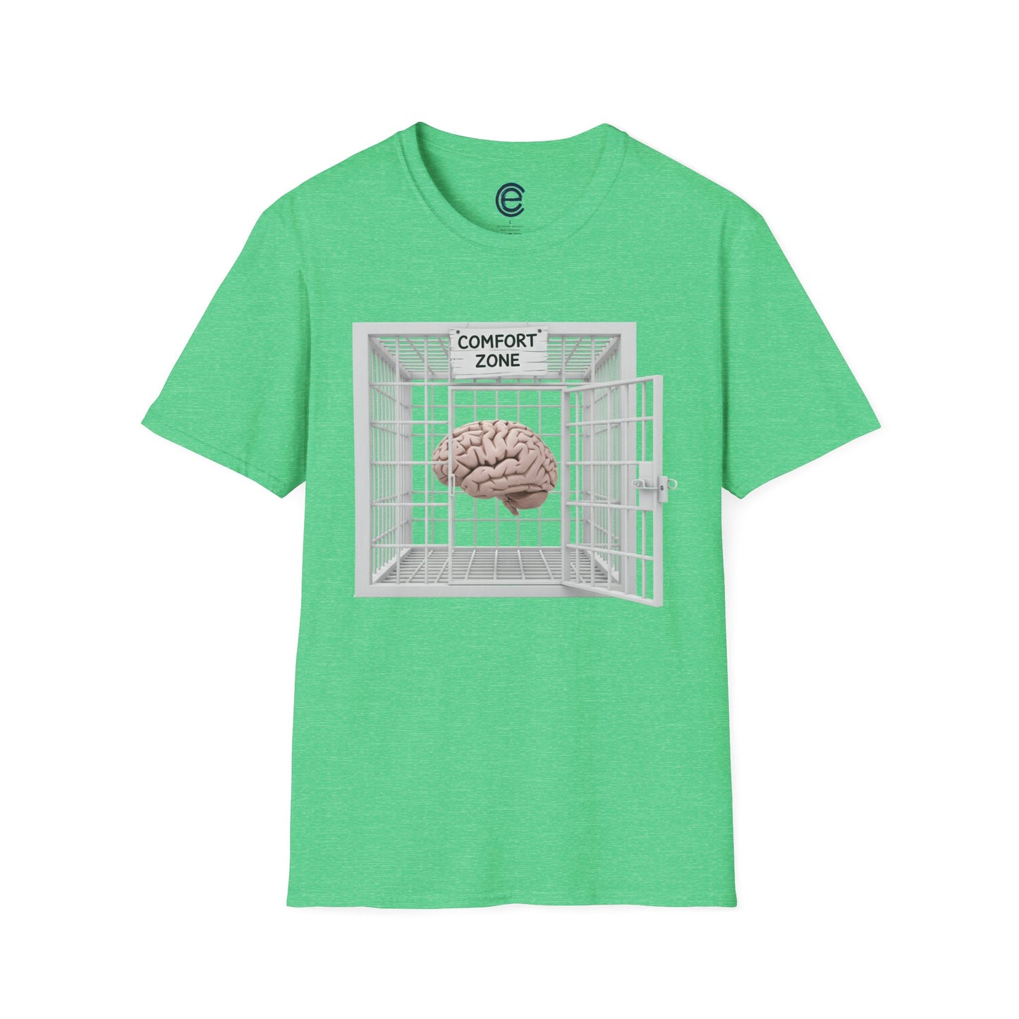 Comfort Zone Illusion - Sapphire Graphic T-Shirt
