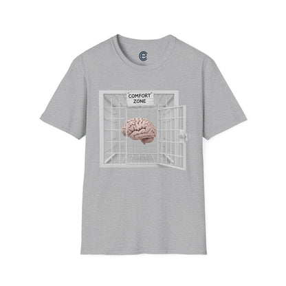 Comfort Zone Illusion - Sport Grey Graphic T-Shirt