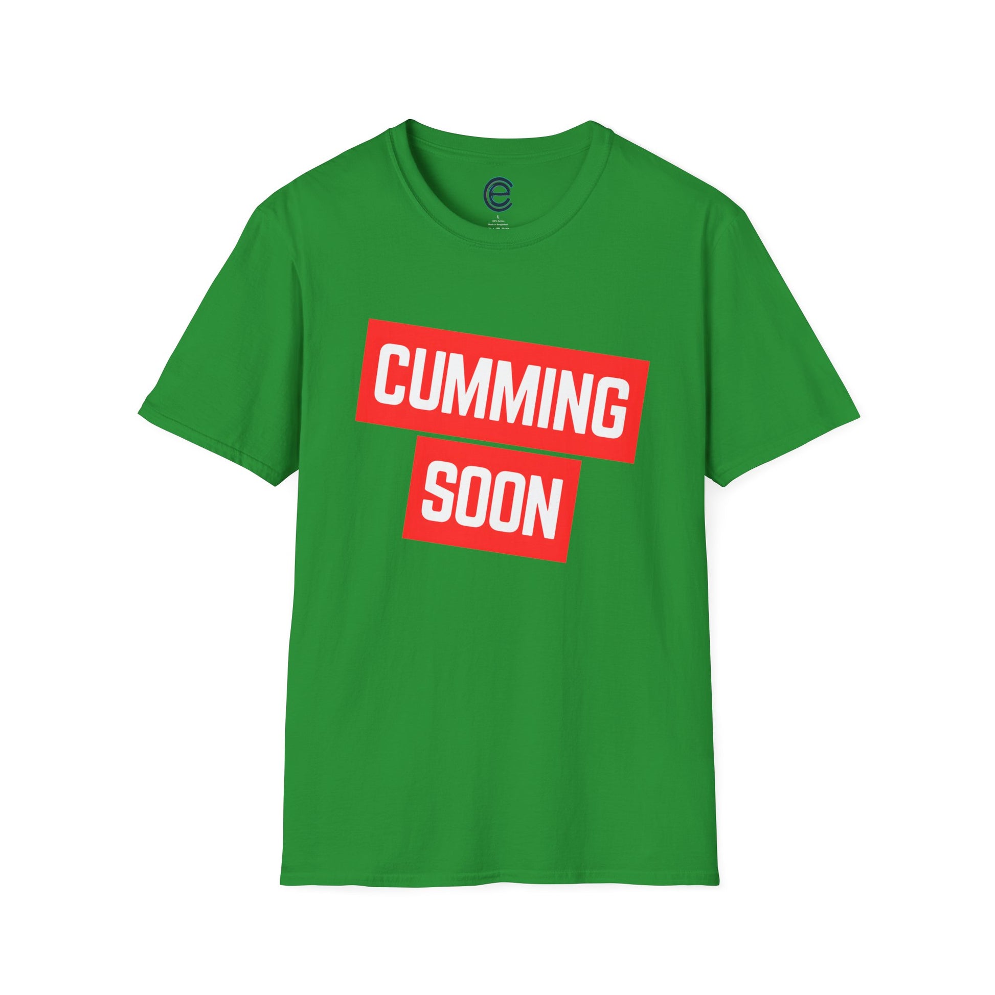 Coming With a U - Irish Green Graphic T-Shirt