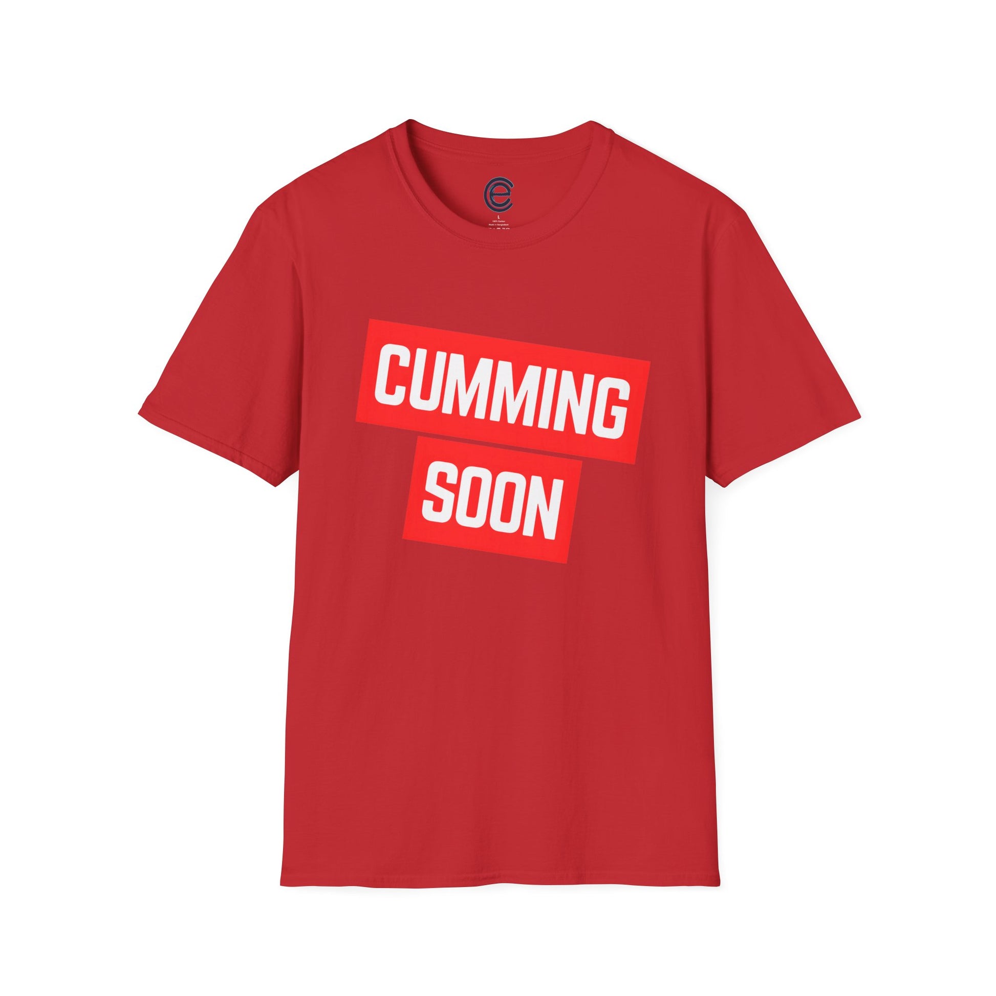 Coming With a U - Red Graphic T-Shirt