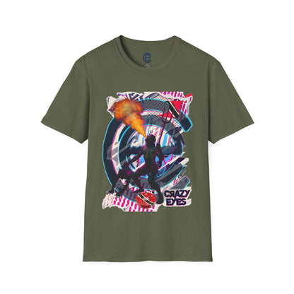 Crazy Good T&T - Heather Indigo Graphic T-Shirt