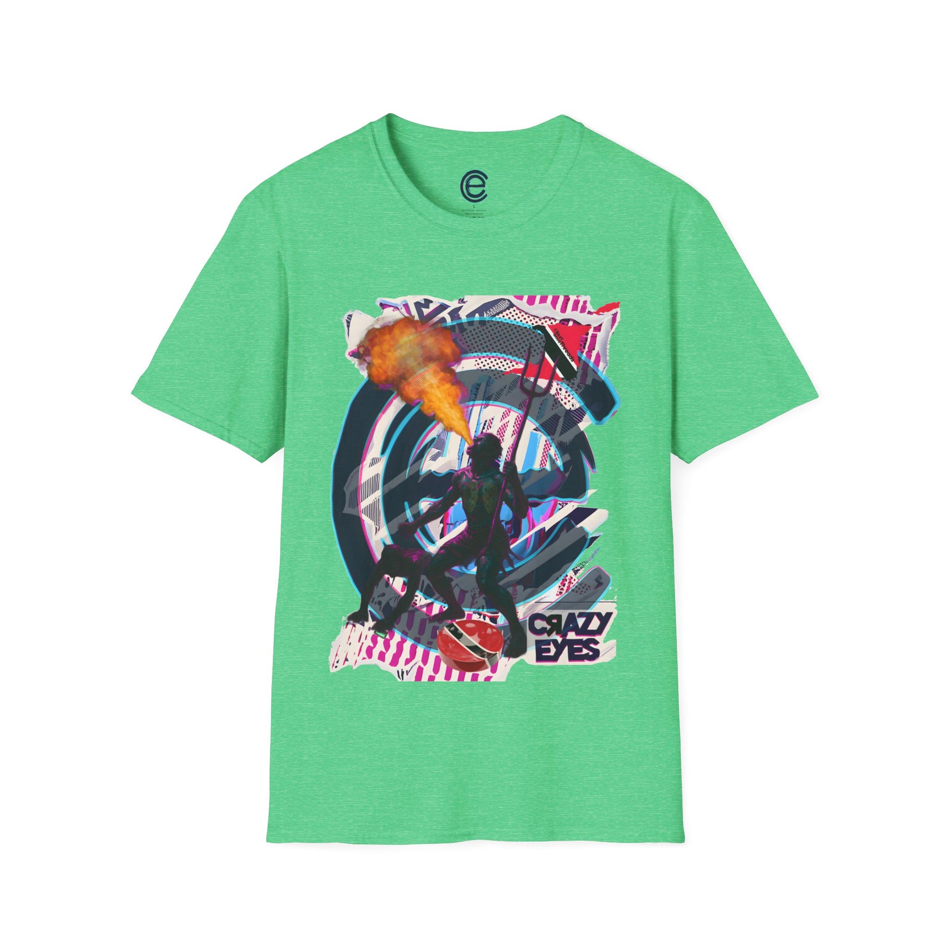 Crazy Good T&T - Military Green Graphic T-Shirt