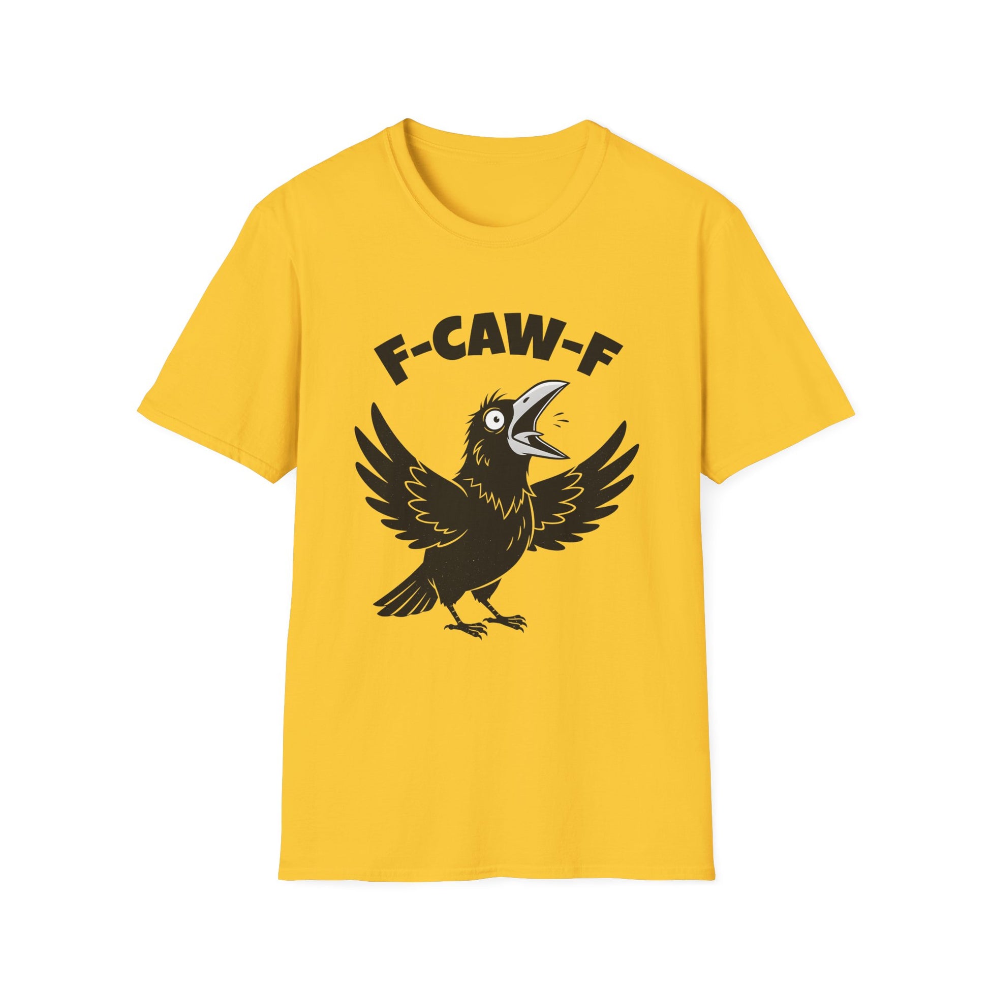 Daisy Crow F-CAW-F T-Shirt - Funny - Humorous - Bird Squawking