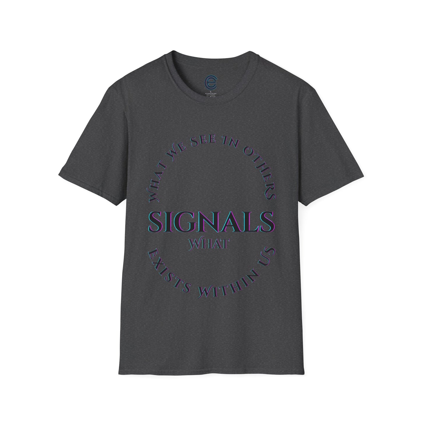 Exists Within Us v4 - Dark Heather Graphic T-Shirt
