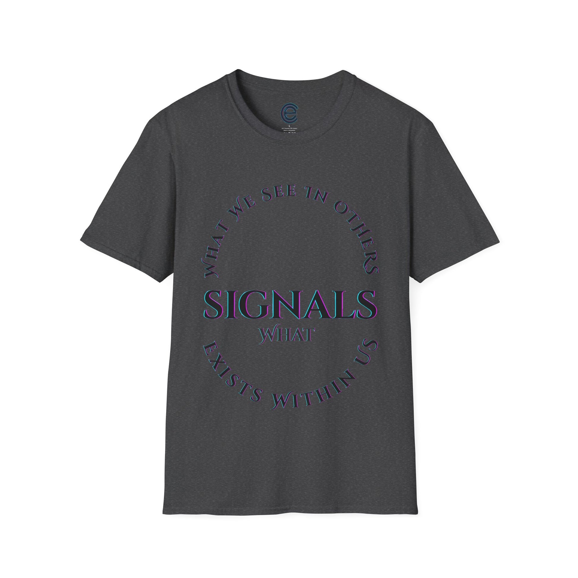 Exists Within Us v4 - Dark Heather Graphic T-Shirt