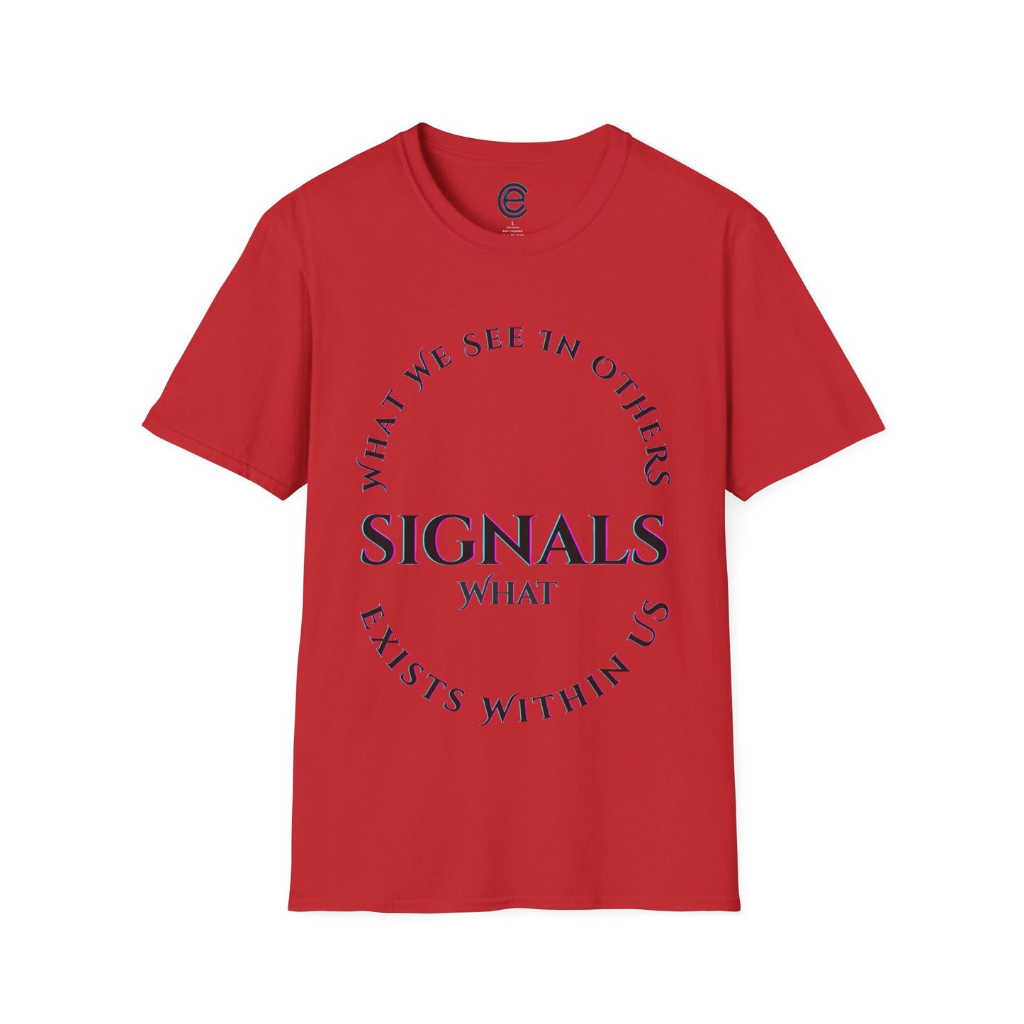Exists Within Us v4 - Red Graphic T-Shirt