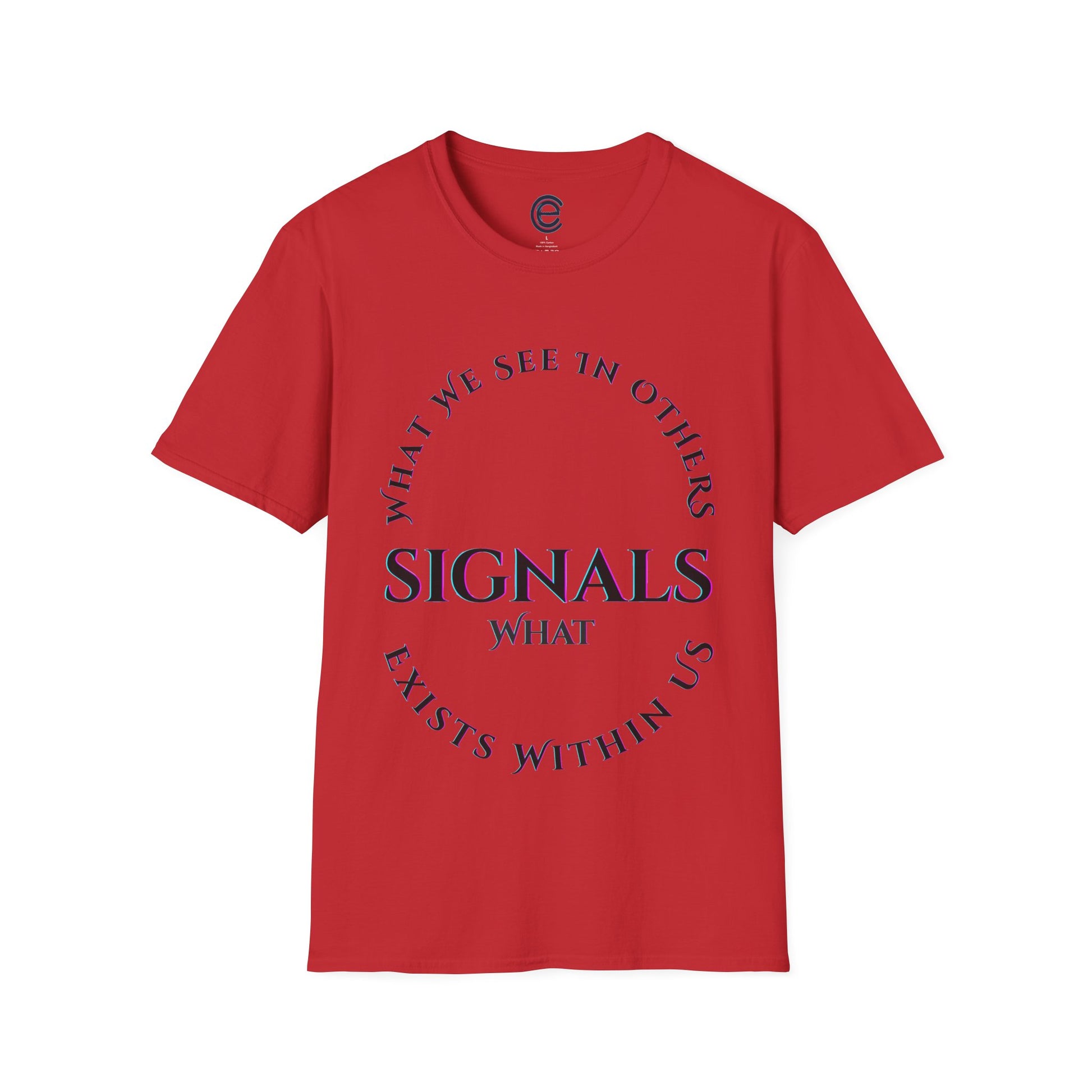 Exists Within Us v4 - Red Graphic T-Shirt