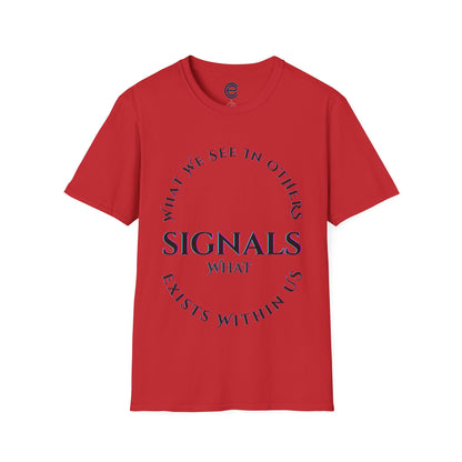 Exists Within Us v4 - Red Graphic T-Shirt