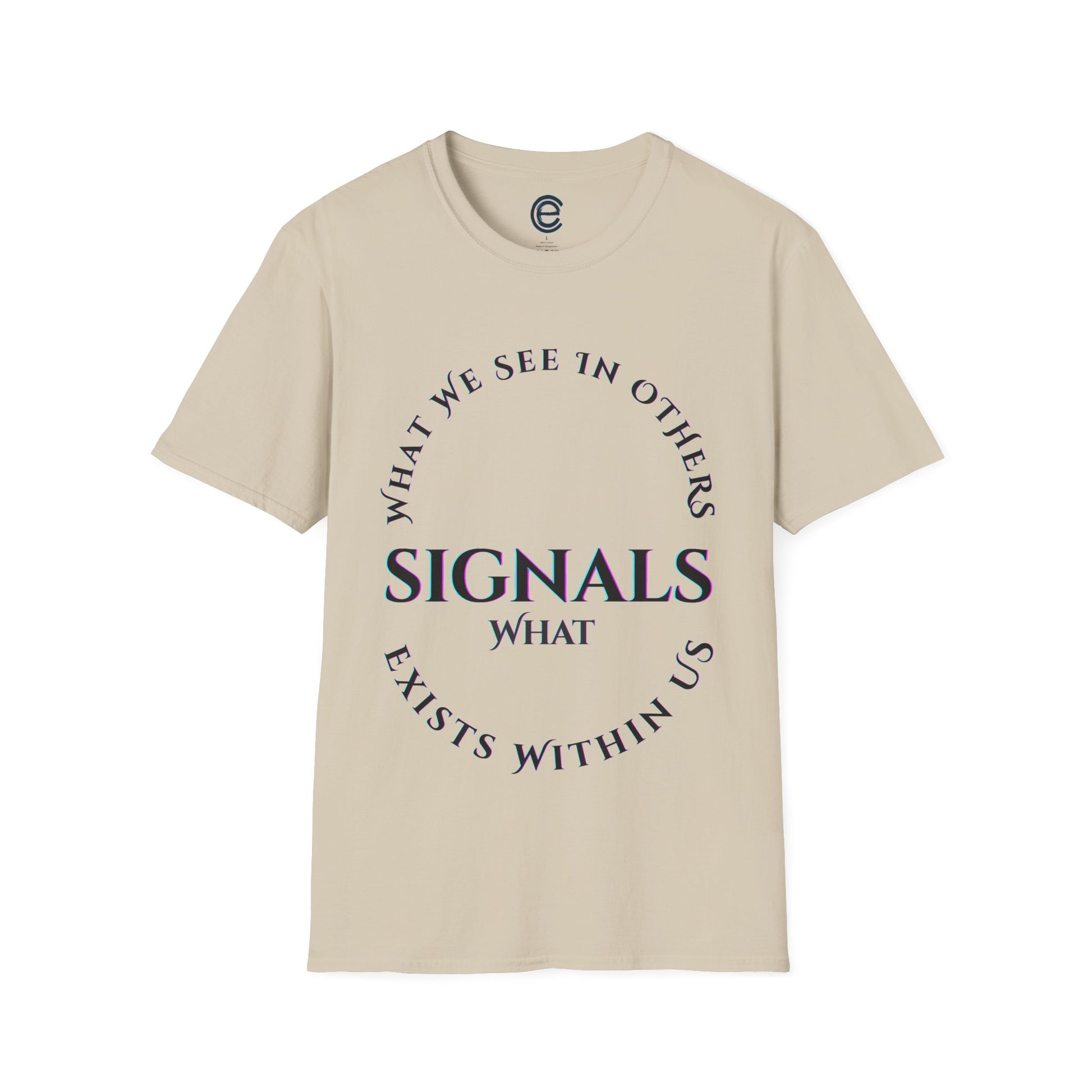 Exists Within Us v4 - Sand Graphic T-Shirt