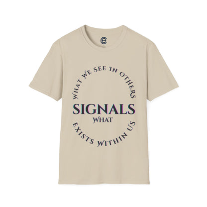 Exists Within Us v4 - Sand Graphic T-Shirt