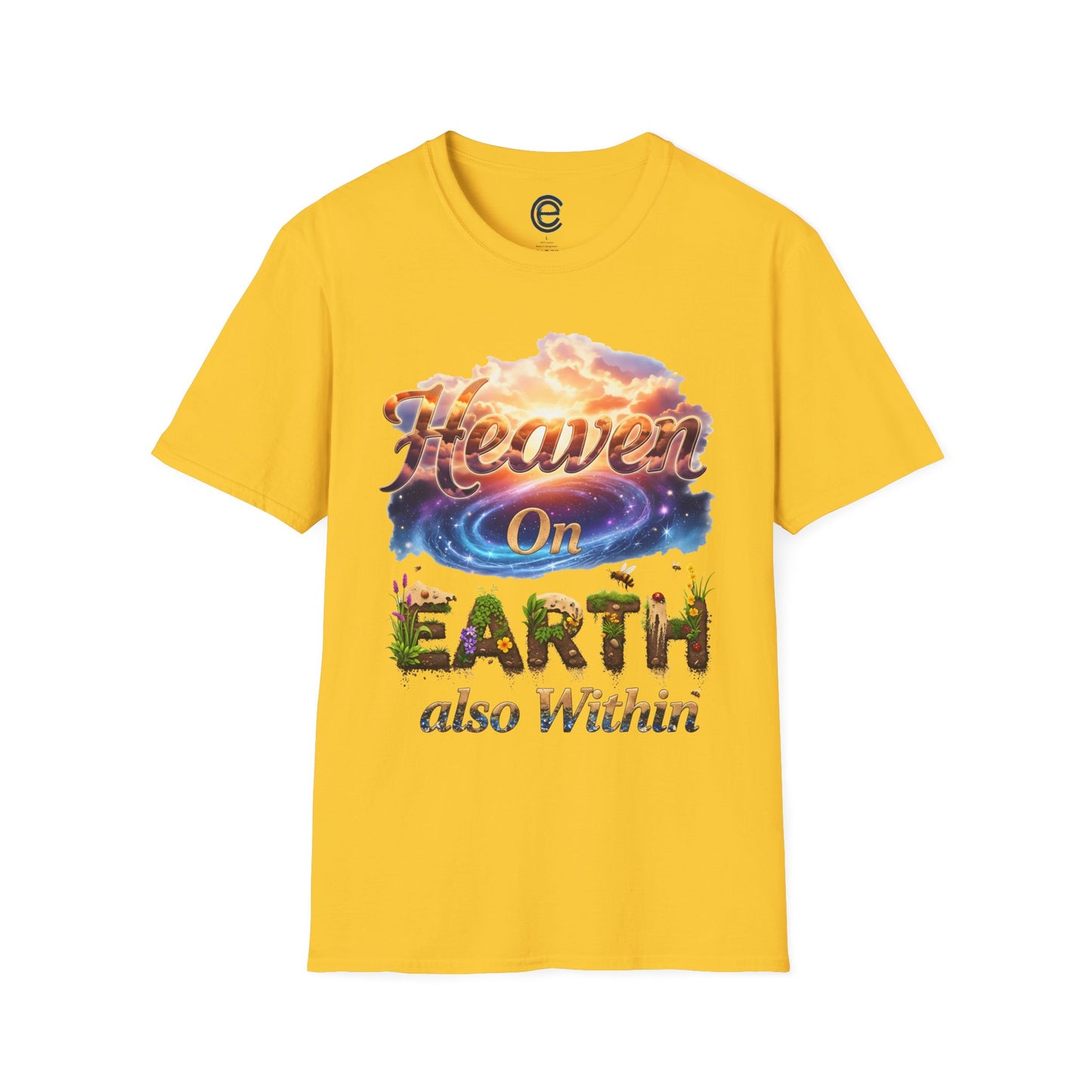 Heaven On Earth & Within - Daisy Graphic T-Shirt