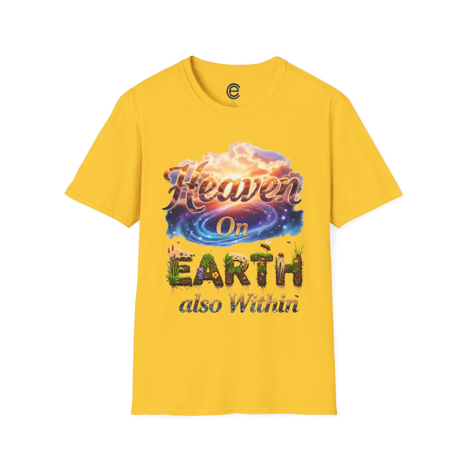 Heaven On Earth & Within - Daisy Graphic T-Shirt
