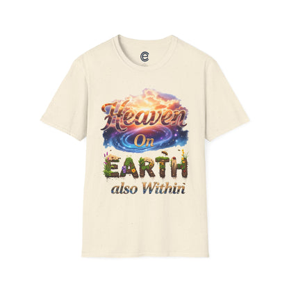 Heaven On Earth & Within - Natural Graphic T-Shirt