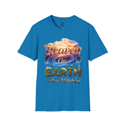 Heaven On Earth & Within - Sapphire Graphic T-Shirt