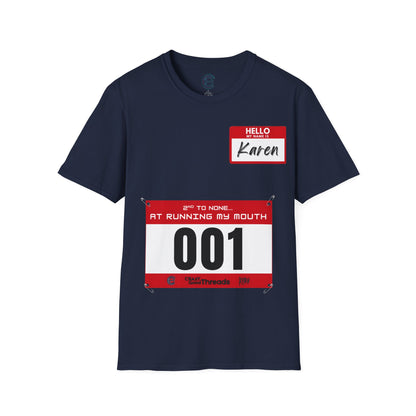 Hello, My Name is Karen - Navy Graphic T-Shirt