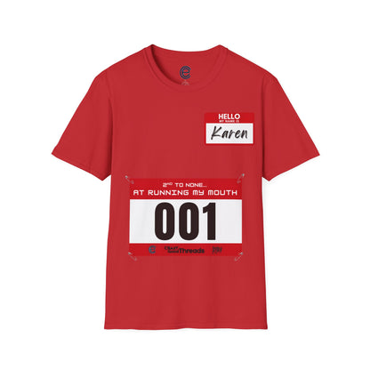 Hello, My Name is Karen - Red Graphic T-Shirt