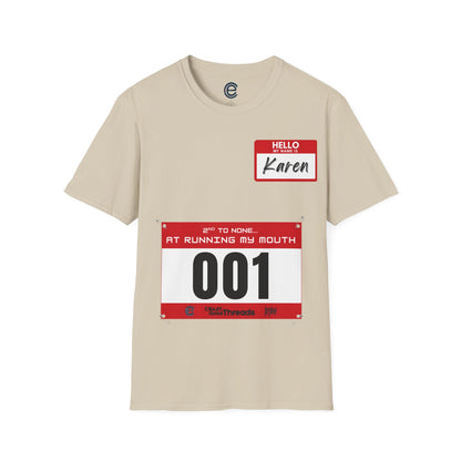 Hello, My Name is Karen - Sand Graphic T-Shirt