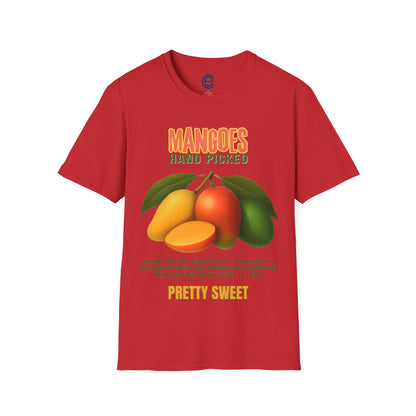 Mangoes Hand Picked - Red Graphic T-Shirt