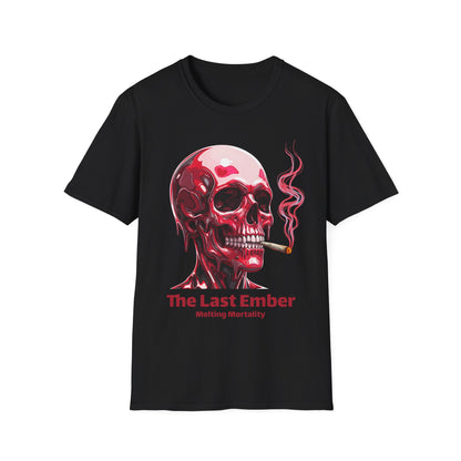 Melting Mortality - Black Graphic T-Shirt