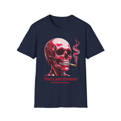 Melting Mortality - Navy Graphic T-Shirt