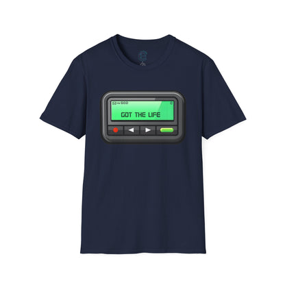 Msg from God - Navy Graphic T-Shirt