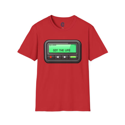 Msg from God - Red Graphic T-Shirt