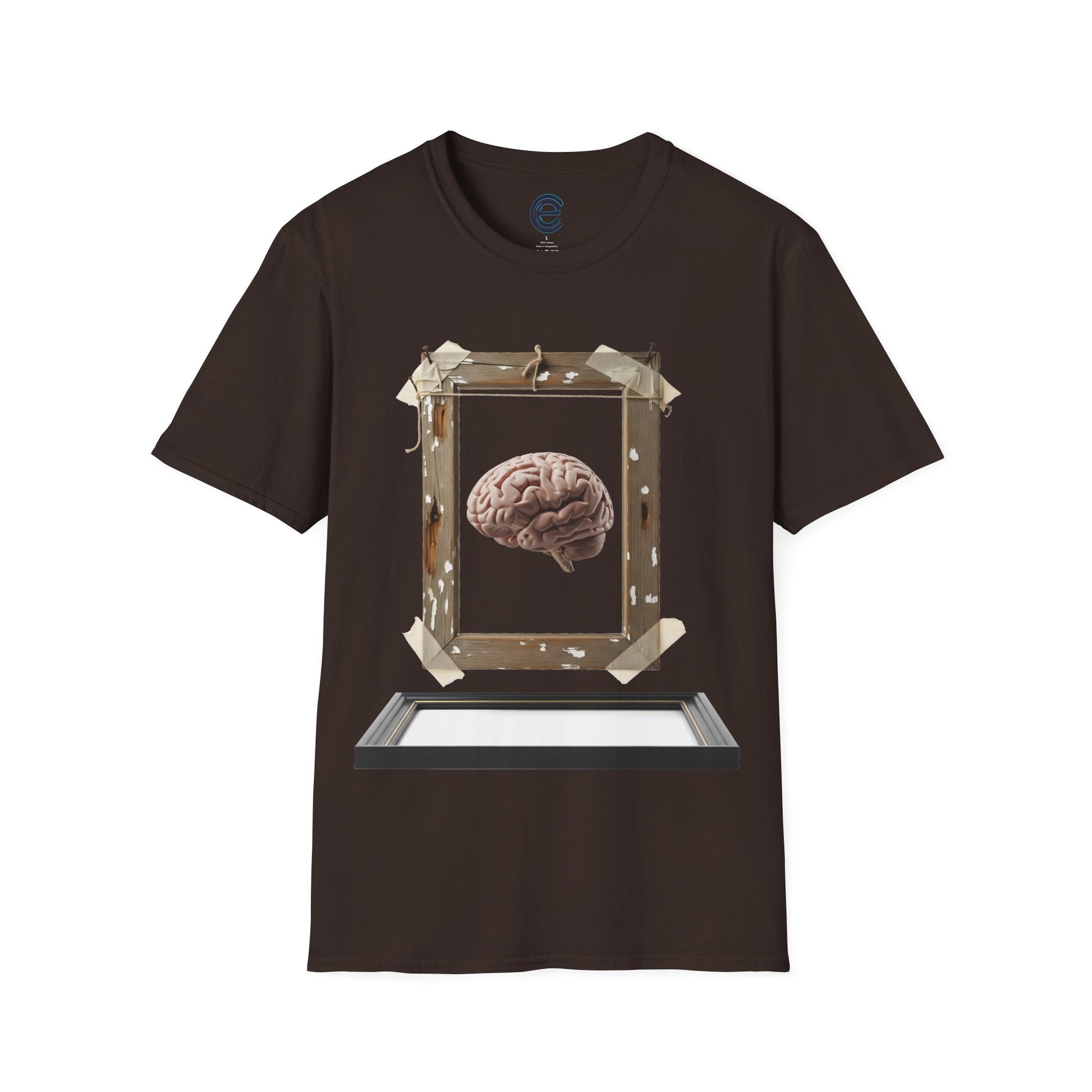 Reframe Your Thoughts - Dark Chocolate Graphic T-Shirt