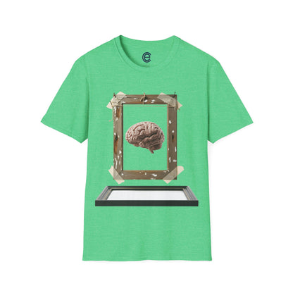 Reframe Your Thoughts - Heather Irish Green Graphic T-Shirt