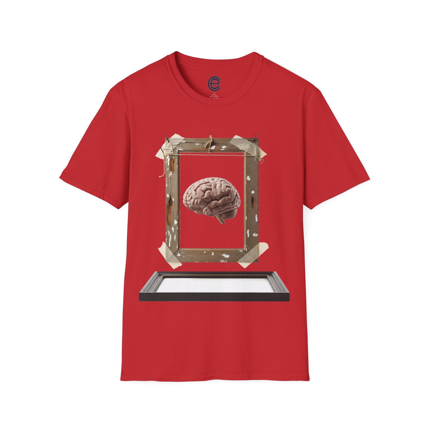 Reframe Your Thoughts - Red Graphic T-Shirt