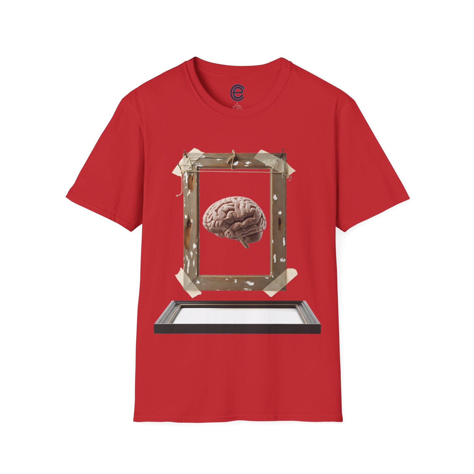 Reframe Your Thoughts - Red Graphic T-Shirt