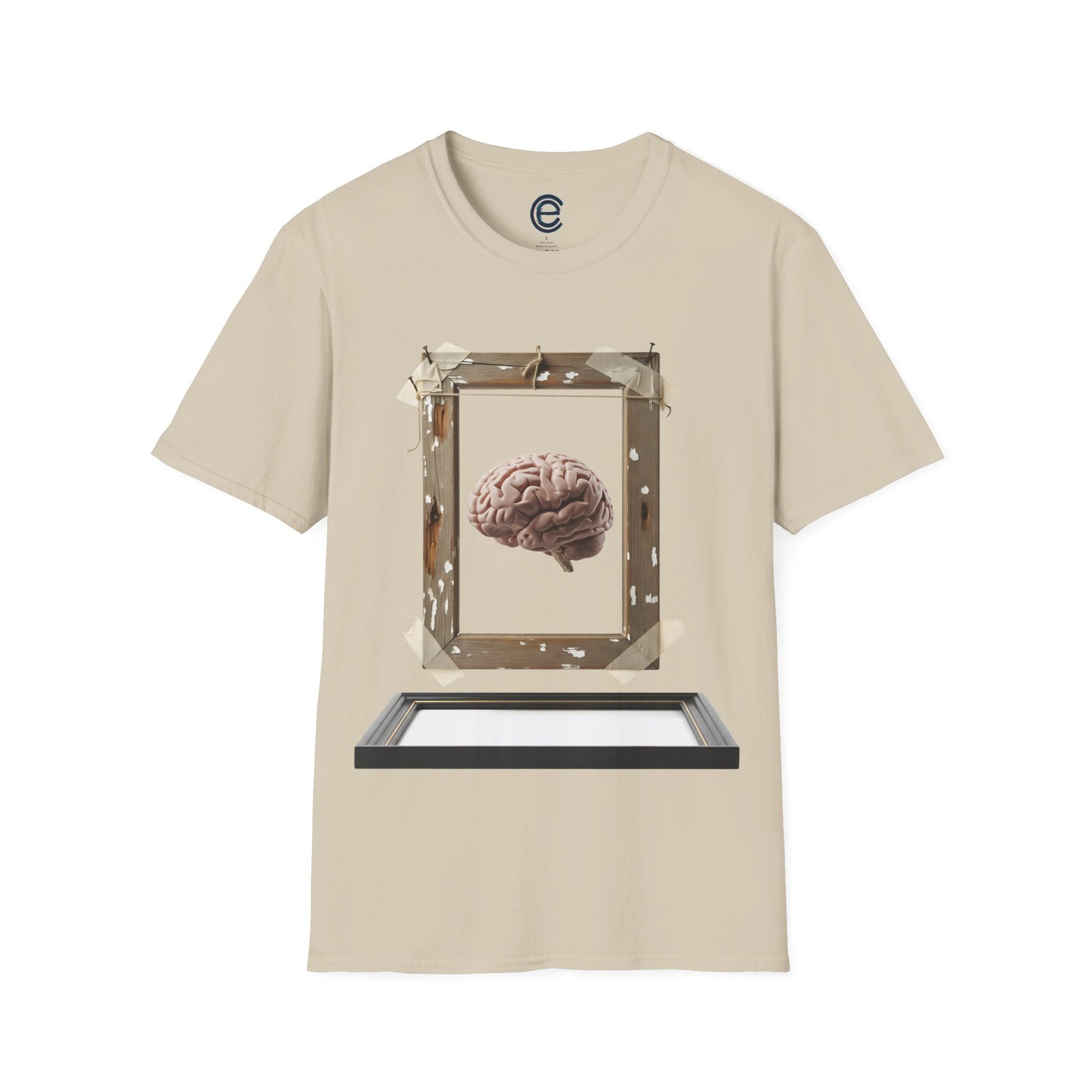 Reframe Your Thoughts - Sand Graphic T-Shirt