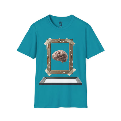 Reframe Your Thoughts - Tropical Blue Graphic T-Shirt