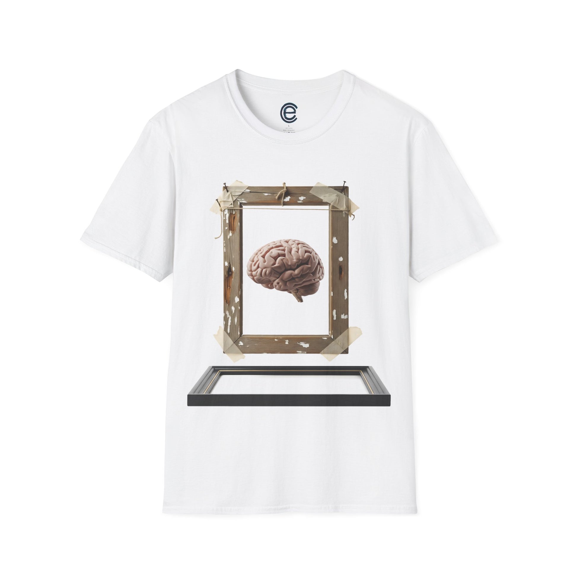 Reframe Your Thoughts - White Graphic T-Shirt