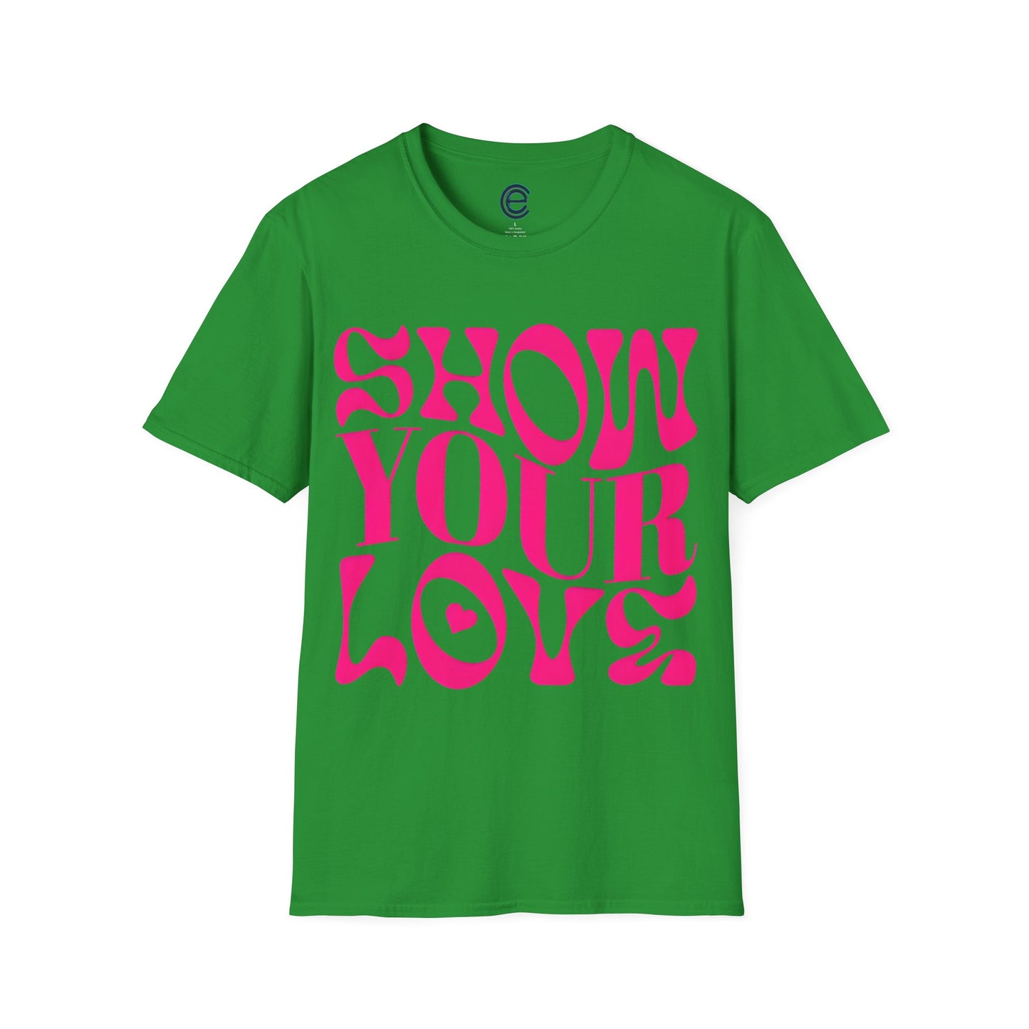 Show Your Love - Heather Royal Graphic T-Shirt