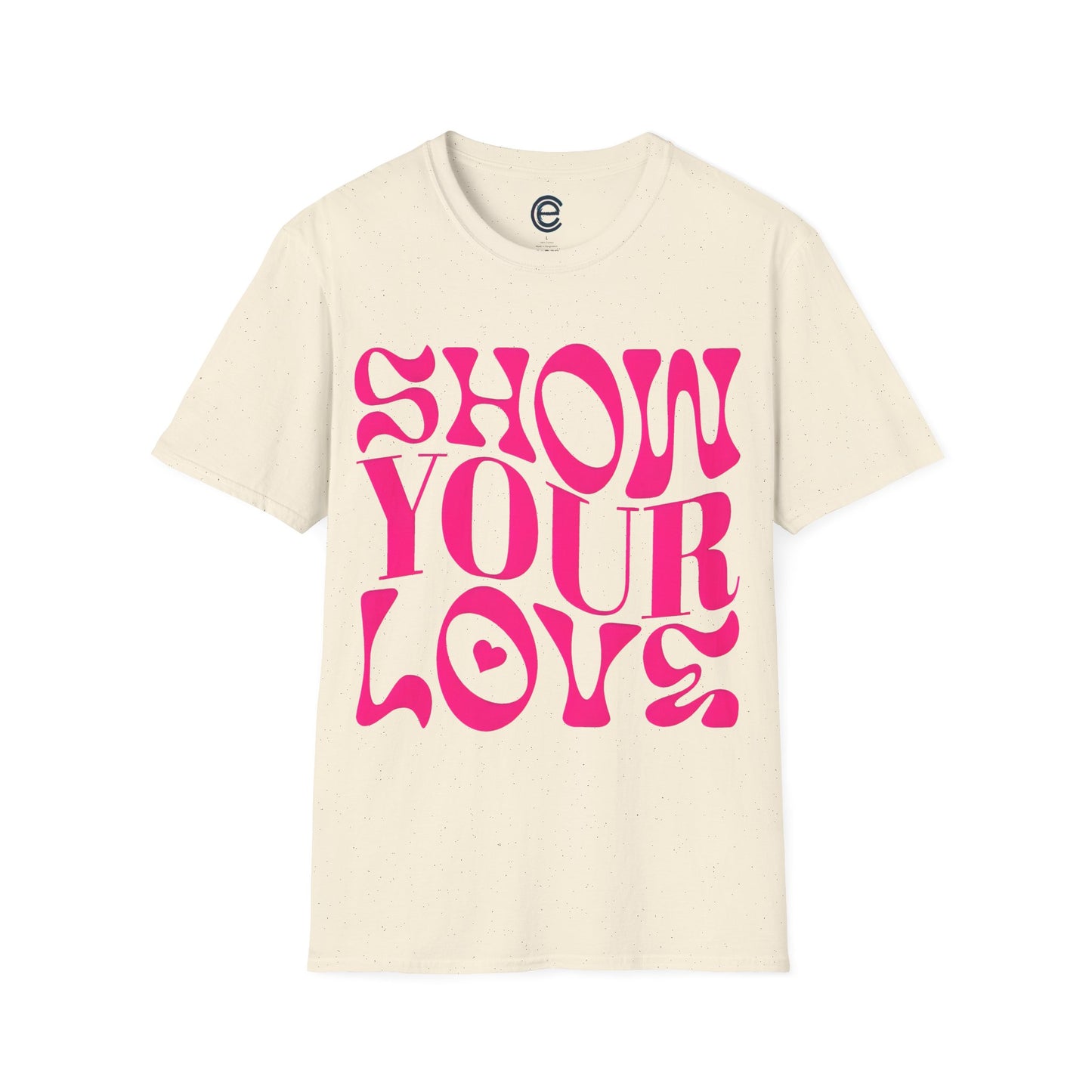 Show Your Love - Irish Green Graphic T-Shirt