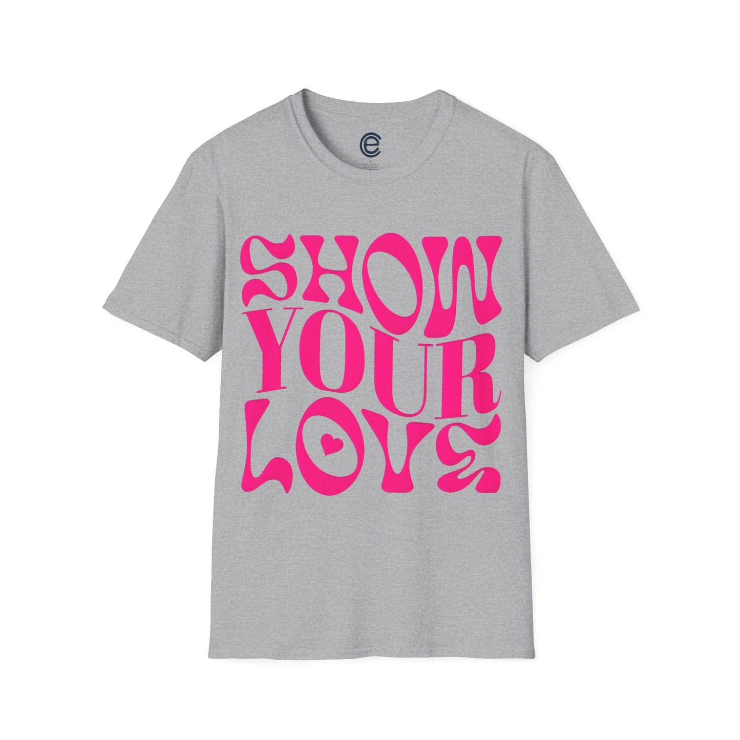 Show Your Love - Royal Graphic T-Shirt