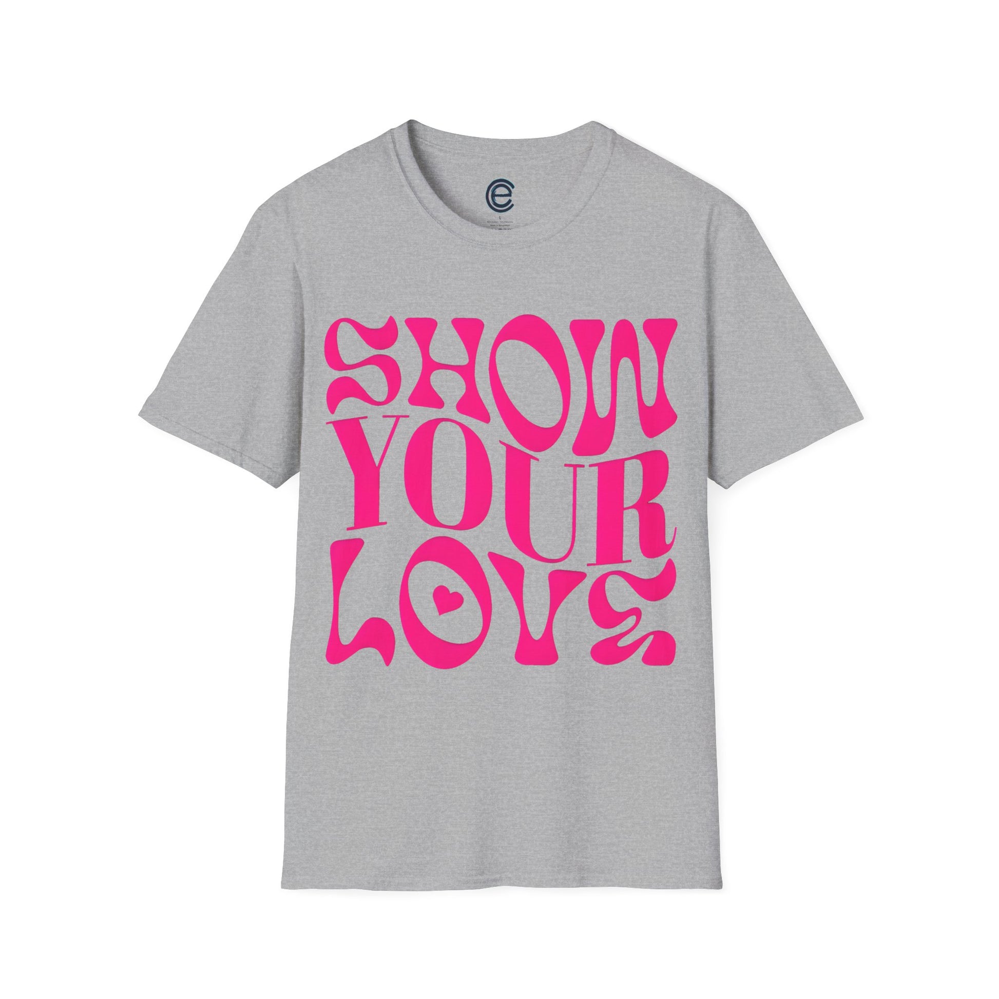 Show Your Love - Royal Graphic T-Shirt