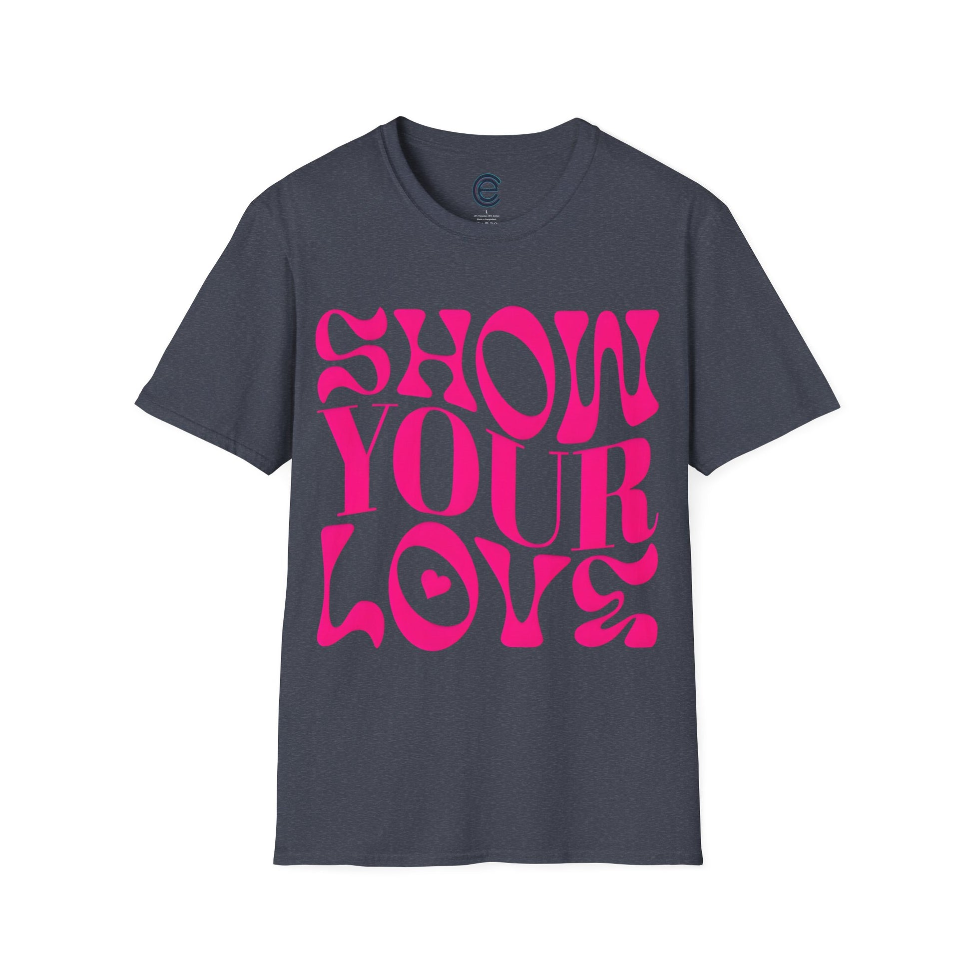 Show Your Love - Sand Graphic T-Shirt