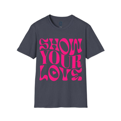 Show Your Love - Sand Graphic T-Shirt