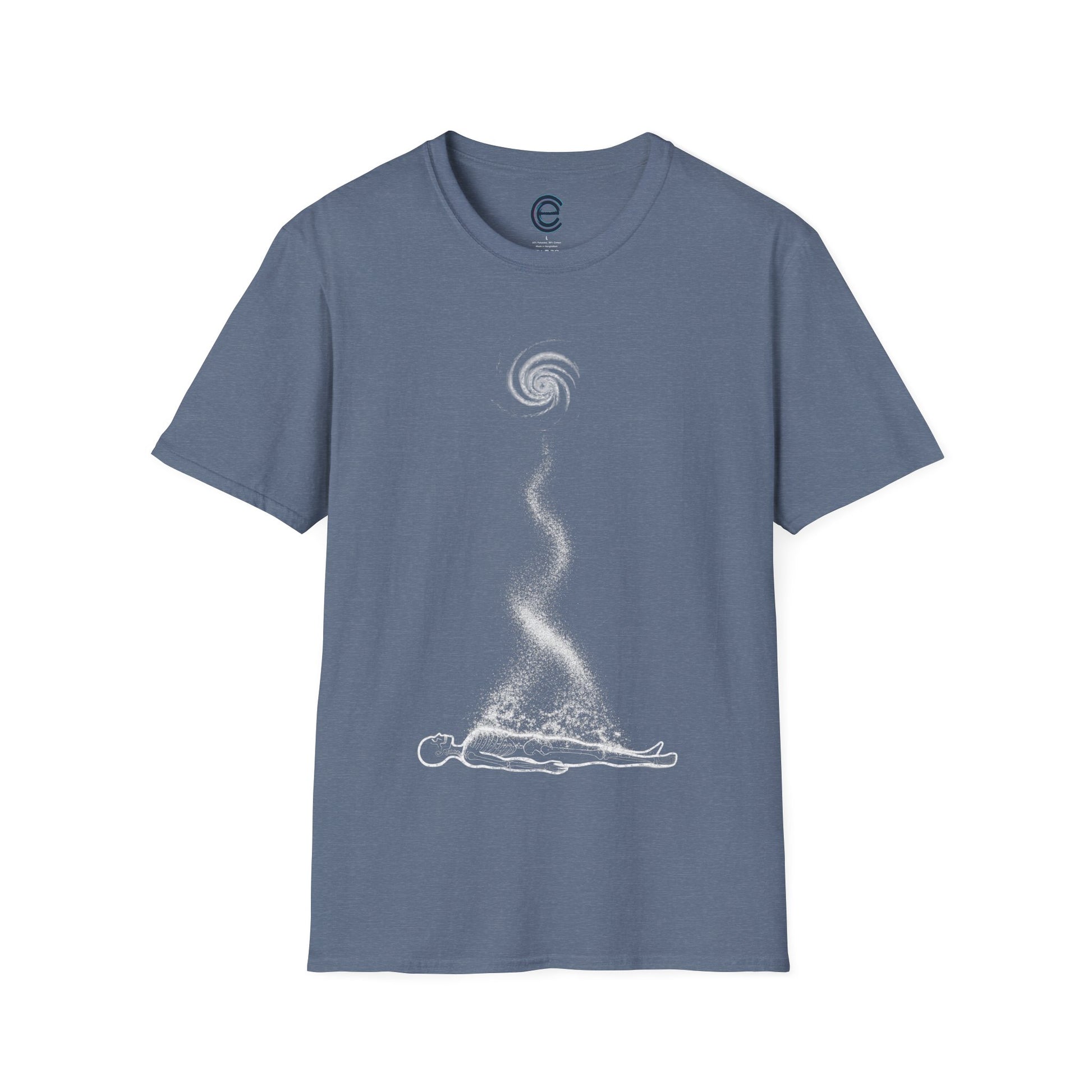 Stardust - Heather Indigo Graphic T-Shirt