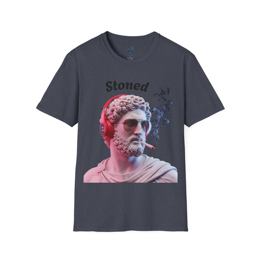 Stoned Smoker - Daisy Graphic T-Shirt