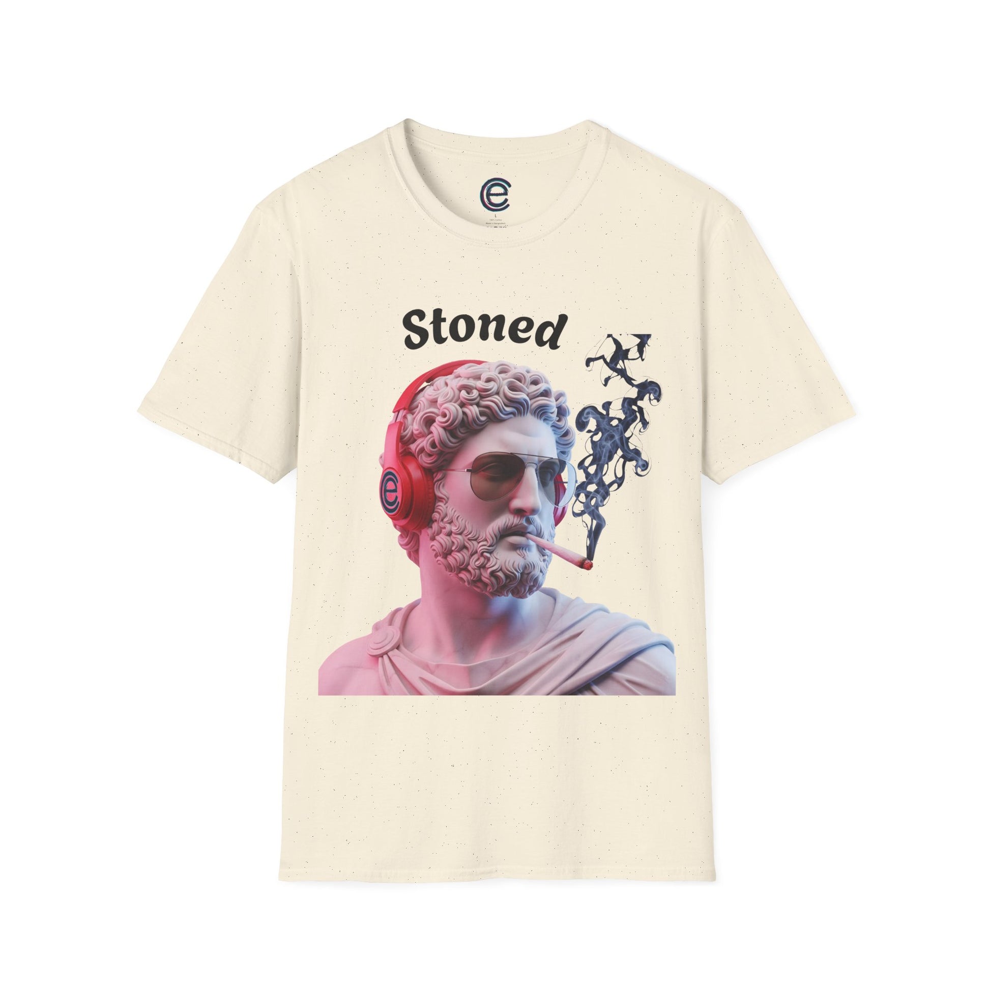 Stoned Smoker - Royal Graphic T-Shirt