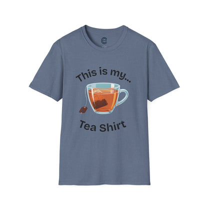 This Is My Tea-Shirt - Heather Indigo Graphic T-Shirt